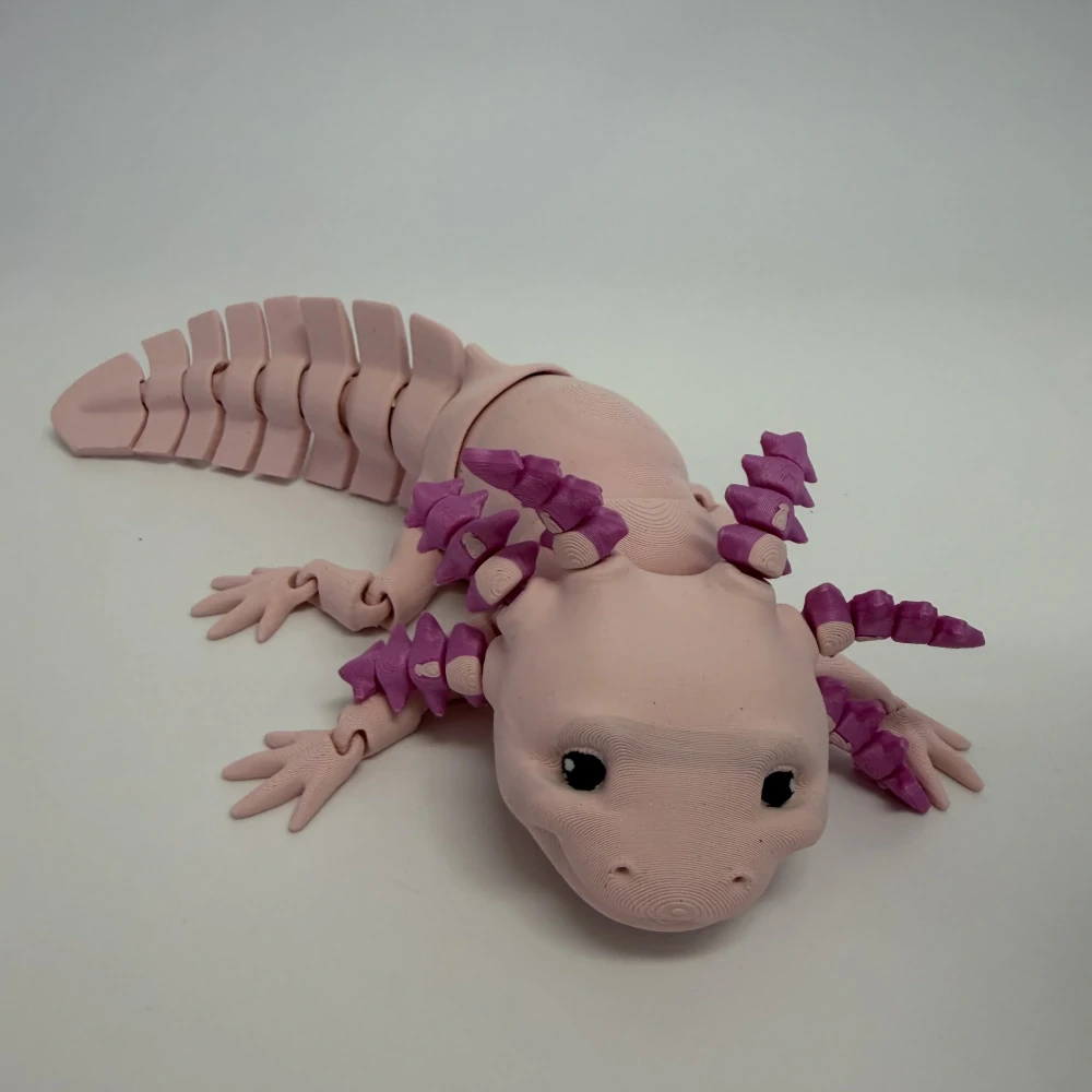 Axolotl - růžová BAREVNÁ VADA