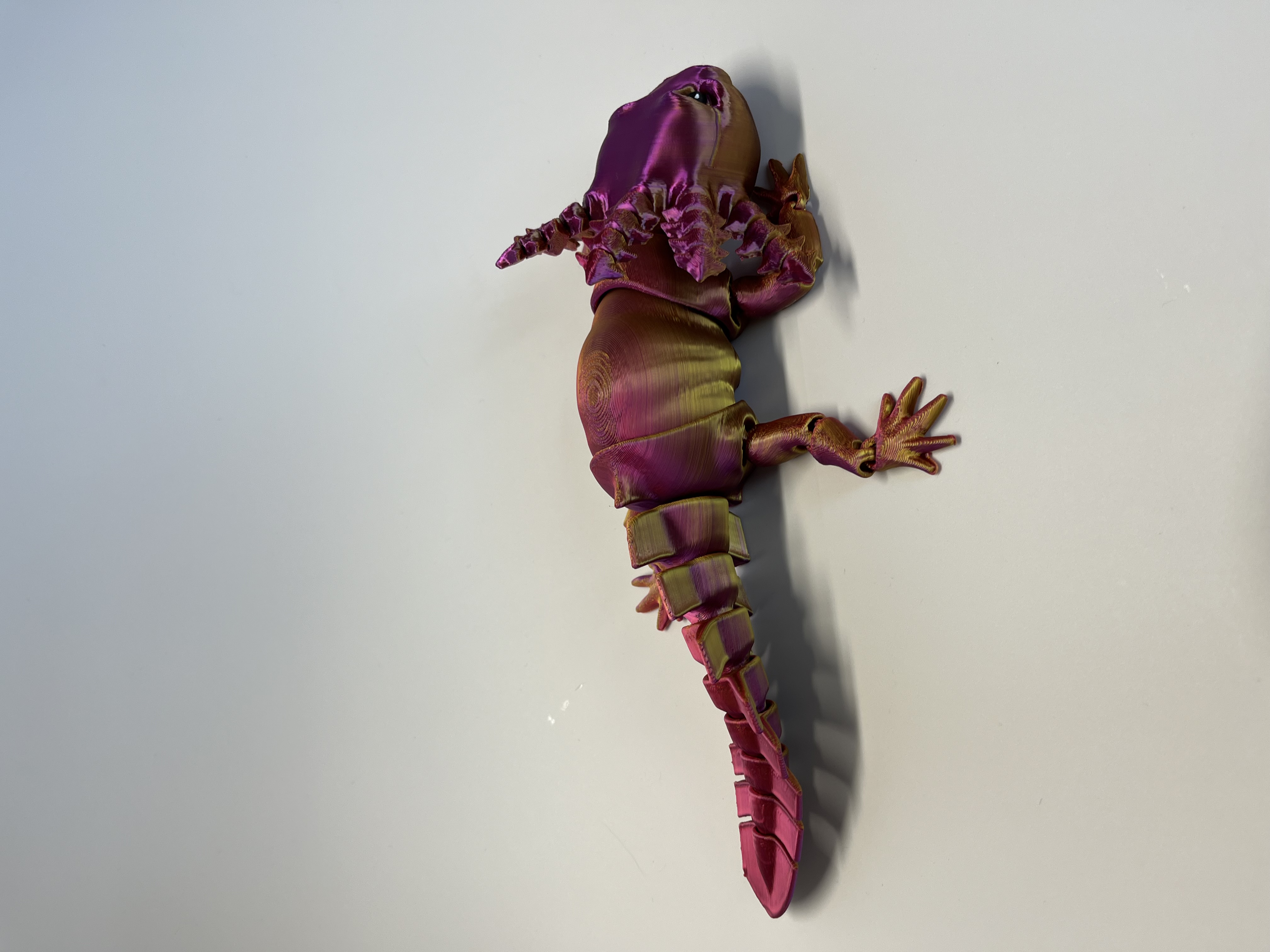 Axolotl 2 - červená/fialová/zlatá