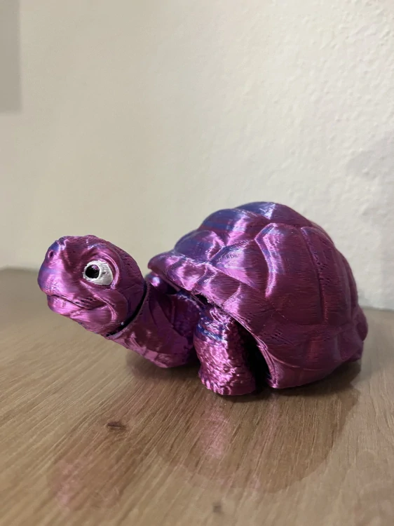 Želvička - světle fialová/růžová