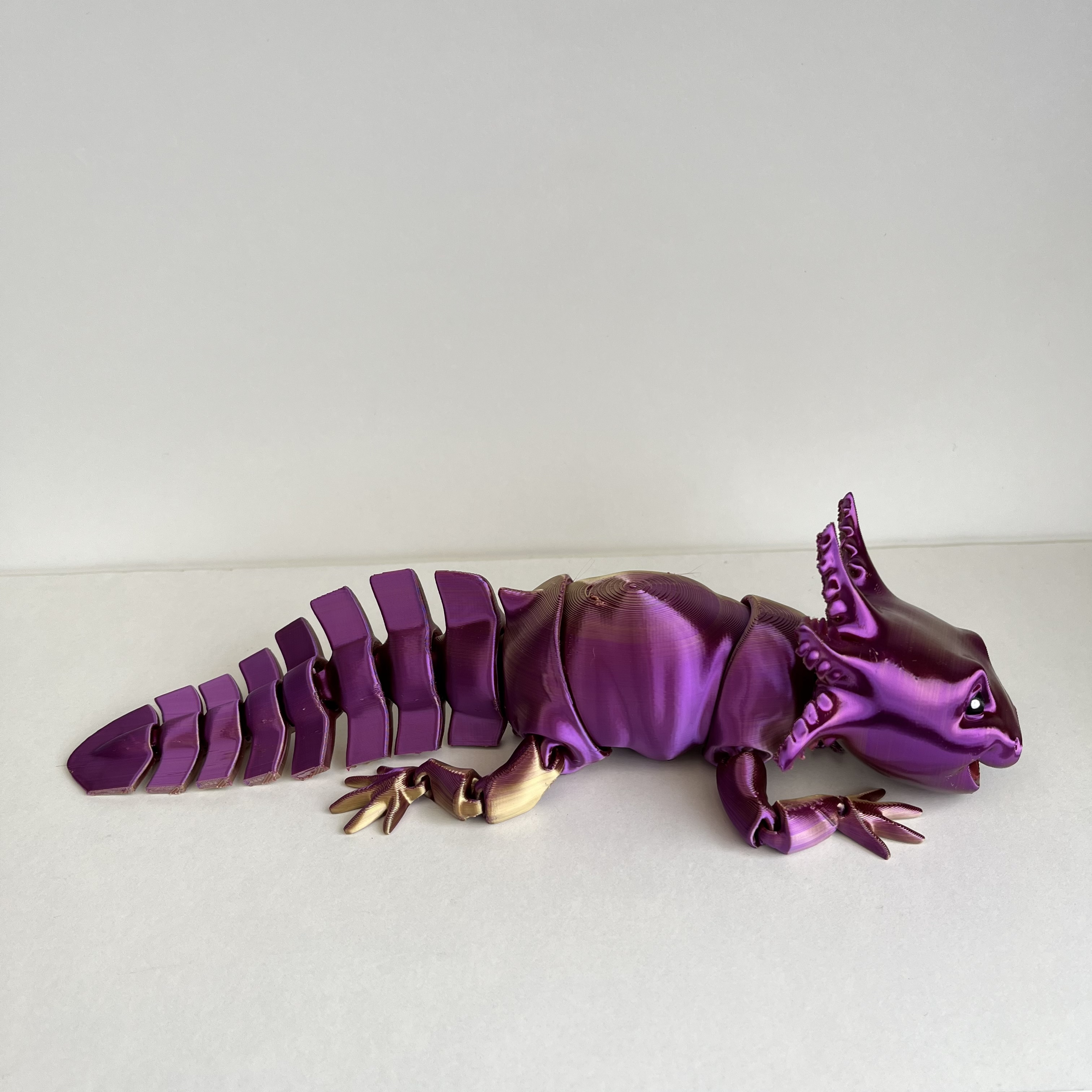 Axolotl 2 - modrá/fialová/oranžová