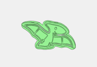 Vykrajovátko - Dinosaurus 5