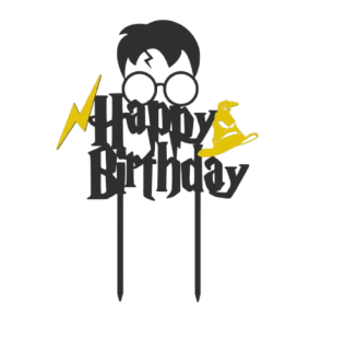 Dortový zápich - Harry Potter (happy birthday)