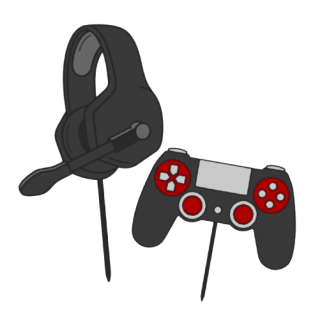 Dortový zápich - Set Playstation