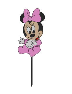 Dortový zápich - Minnie miminko