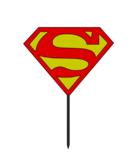 Dortový zápich - Superman