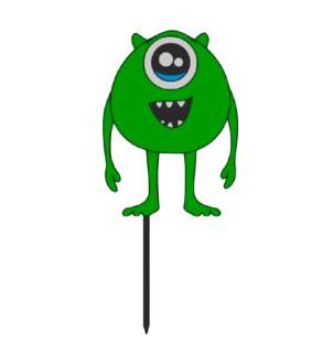 Dortový zápich - Příšerky s.r.o. Mike Wazowski