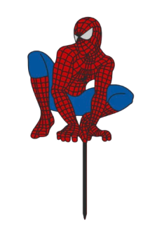 Dortový zápich - Spiderman