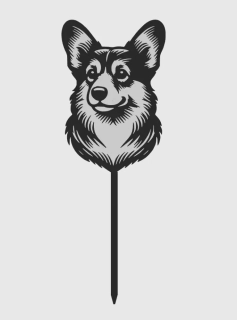 Dortový zápich - Welsh corgi