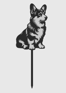 Dortový zápich - Welsh corgi 2