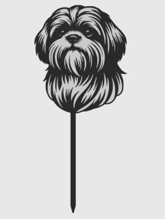 Dortový zápich - Shih tzu