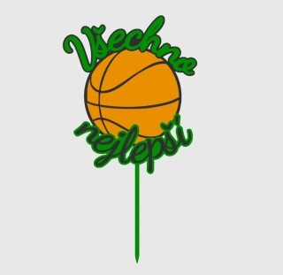 Dortový zápich - Basket 