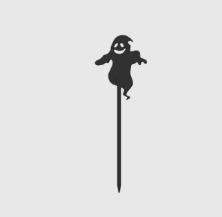 Dekorační zápich - Duch 6