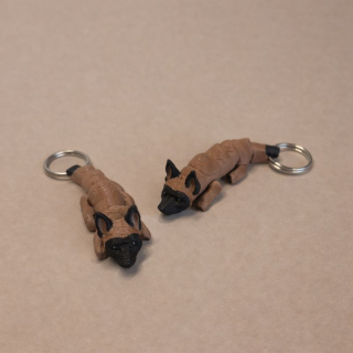 Klíčenka - Belgický ovčák malinois