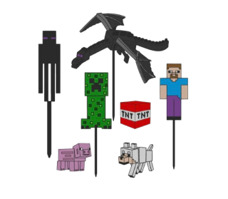 Dorotvý zápich - Minecraft velký set