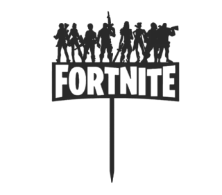 Dortový zápich - Fortnite 