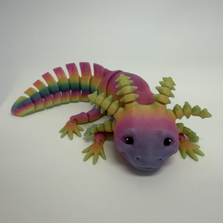 Axolotl - duhová SVÍTÍ VE TMĚ