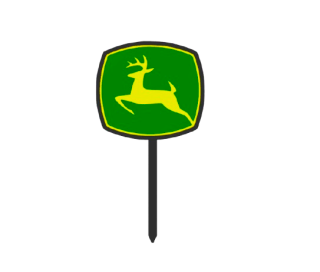 Dortový zápich - John Deere