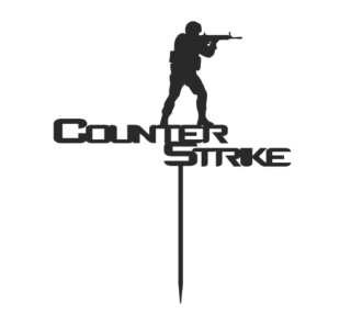 Dortový zápich - Counter Strike