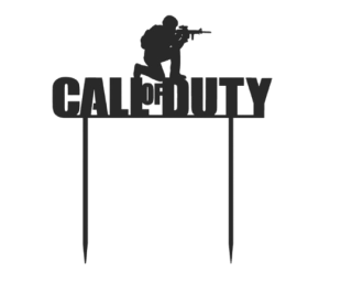 Dortový zápich - Call of Duty