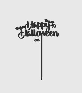 Dekorační zápich - Happy Halloween 1