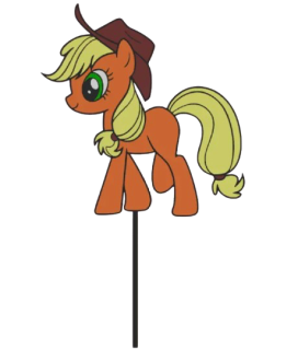 Dortový zápich - My little pony Applejack