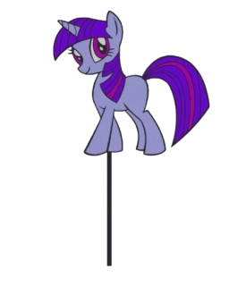 Dortový zápich - My little pony Twilight Sparkle
