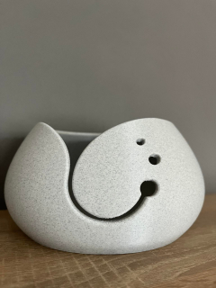 Miska na pletení - Marble matná
