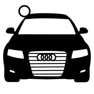 Klíčenka Audi A6 2004-2011