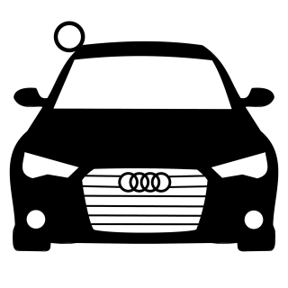 Klíčenka Audi A6 2018