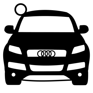 Klíčenka Audi Q7 2007-2015