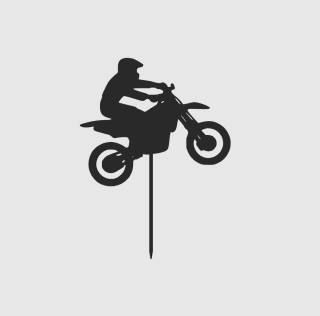Dortový zápich - Motorkář