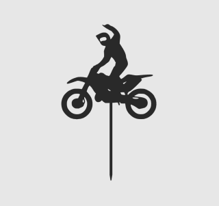Dortový zápich - Motorkář