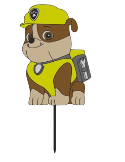 Dortový zápich - Tlapková patrola Rubble 2