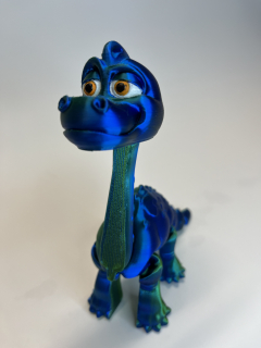 Brachiosaurus - zelená/modrá