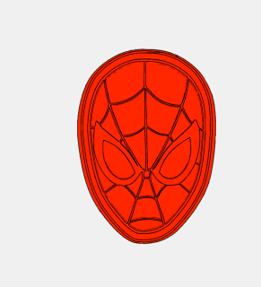 Vykrajovátko - Spiderman
