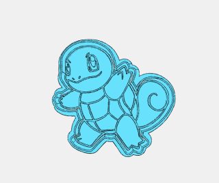 Vykrajovátko - Pokémon Squirtle