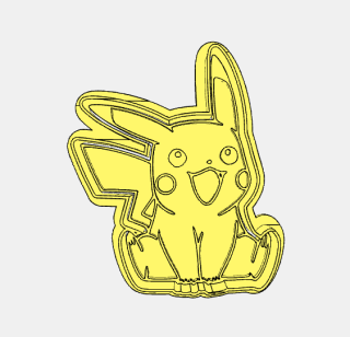 Vykrajovátko - Pokémon Pikachu