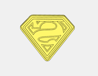 Vykrajovátko - Superman