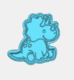 Vykrajovátko - Dinosaurus